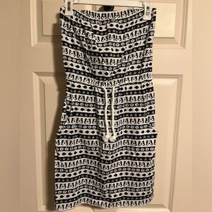 Southern Breeze nautical beach coverup, NWOT